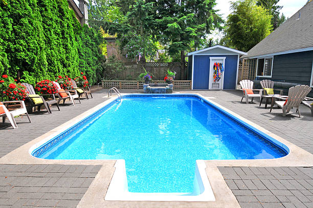 pool cleaned